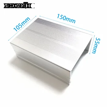 55*105*150 мм, алюминиевый корпус, коробка для проекта печатной платы 