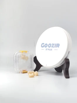 GOOZIR ST Plus Белый циркониевый блок для CAD /CAM Стоматологического циркониевого диска 98,10 мм 16 цветов CAD /CAM Фрезерного станка