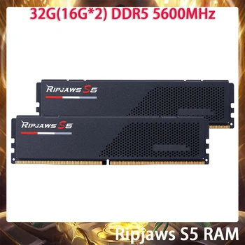 32G (16G * 2) DDR5 5600MHz Ripjaws S5 RAM F5-5600U4040C16GX2-RS5K Настольная игровая память Быстрая доставка Высокое качество
